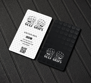 Business Card Design by Creations Box 2015 for Hold Fast Golf Grips | Design: #30829519