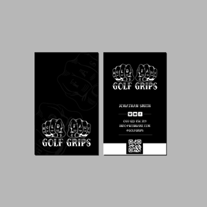Business Card Design by Creations Box 2015 for Hold Fast Golf Grips | Design: #30829528