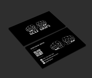 Business Card Design by Creations Box 2015 for Hold Fast Golf Grips | Design: #30829529