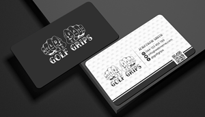 Business Card Design by Creations Box 2015 for Hold Fast Golf Grips | Design: #30829534