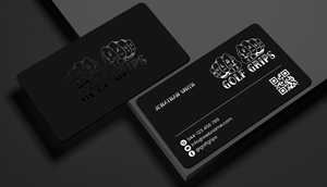 Business Card Design by Creations Box 2015 for Hold Fast Golf Grips | Design: #30829536