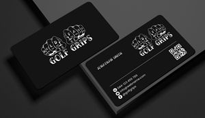 Business Card Design by Creations Box 2015 for Hold Fast Golf Grips | Design: #30829537