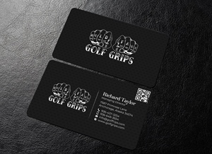 Business Card Design by chandrayaan.creative for Hold Fast Golf Grips | Design: #30827938