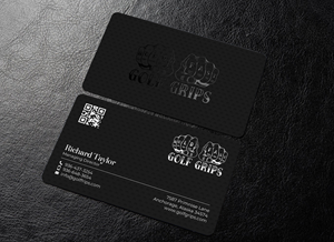 Business Card Design by chandrayaan.creative for Hold Fast Golf Grips | Design: #30827949