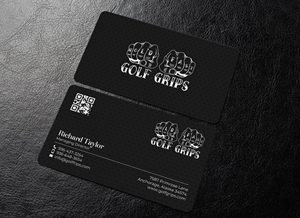 Business Card Design by chandrayaan.creative for Hold Fast Golf Grips | Design: #30827950