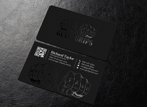 Business Card Design by chandrayaan.creative for Hold Fast Golf Grips | Design: #30828014