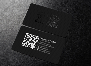 Business Card Design by chandrayaan.creative for Hold Fast Golf Grips | Design: #30828035