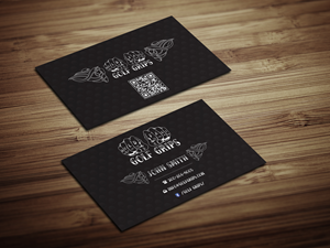 Business Card Design by Magic of Art for Hold Fast Golf Grips | Design: #30829313