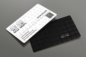 Business Card Design by DesignShout for Hold Fast Golf Grips | Design: #30831224