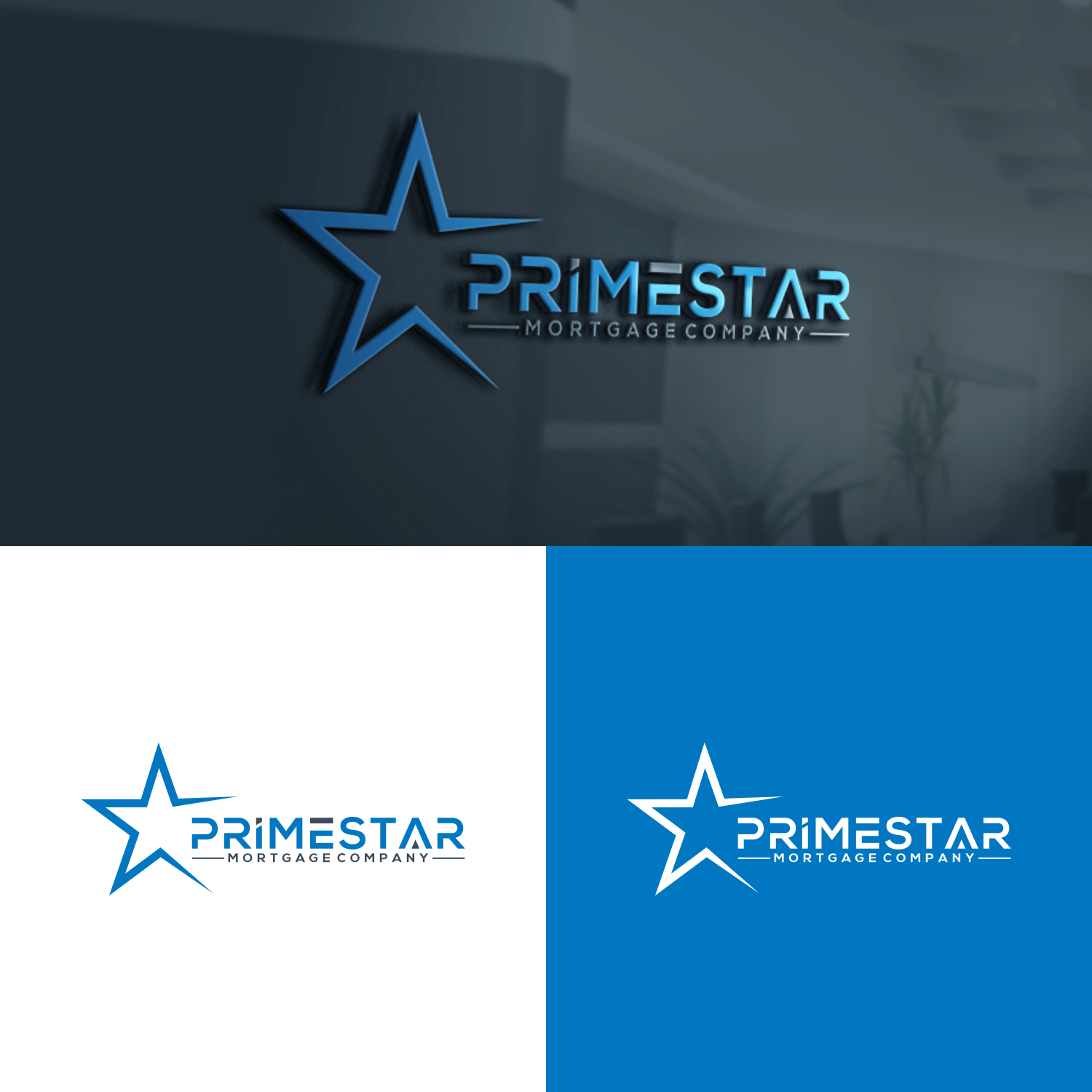 Logo Design by okta5 for prime star mortgage company | Design #30830926