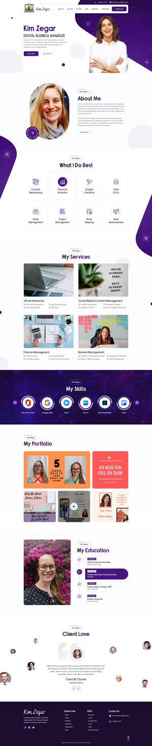 Web Design by Hussan for this project | Design: #30852010