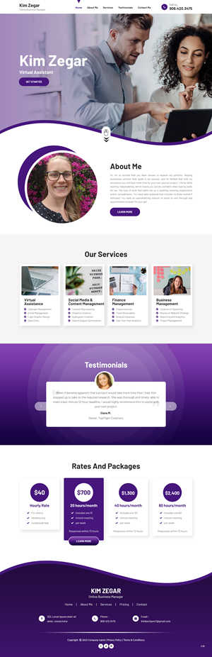 Web Design by pb for this project | Design: #30835191
