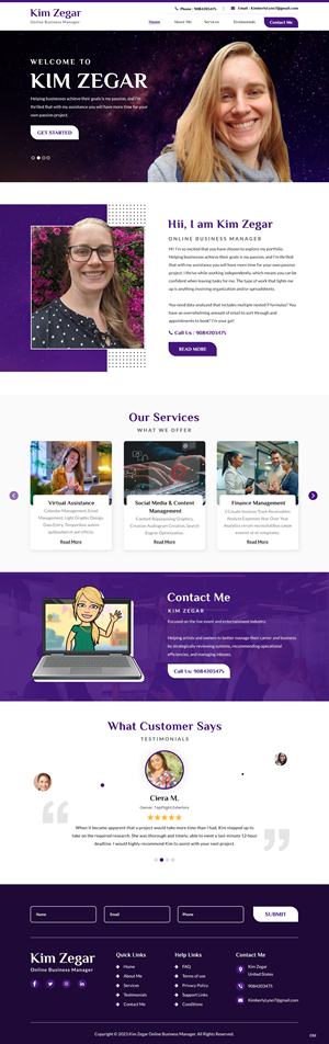 Web Design by pb for this project | Design: #30835193