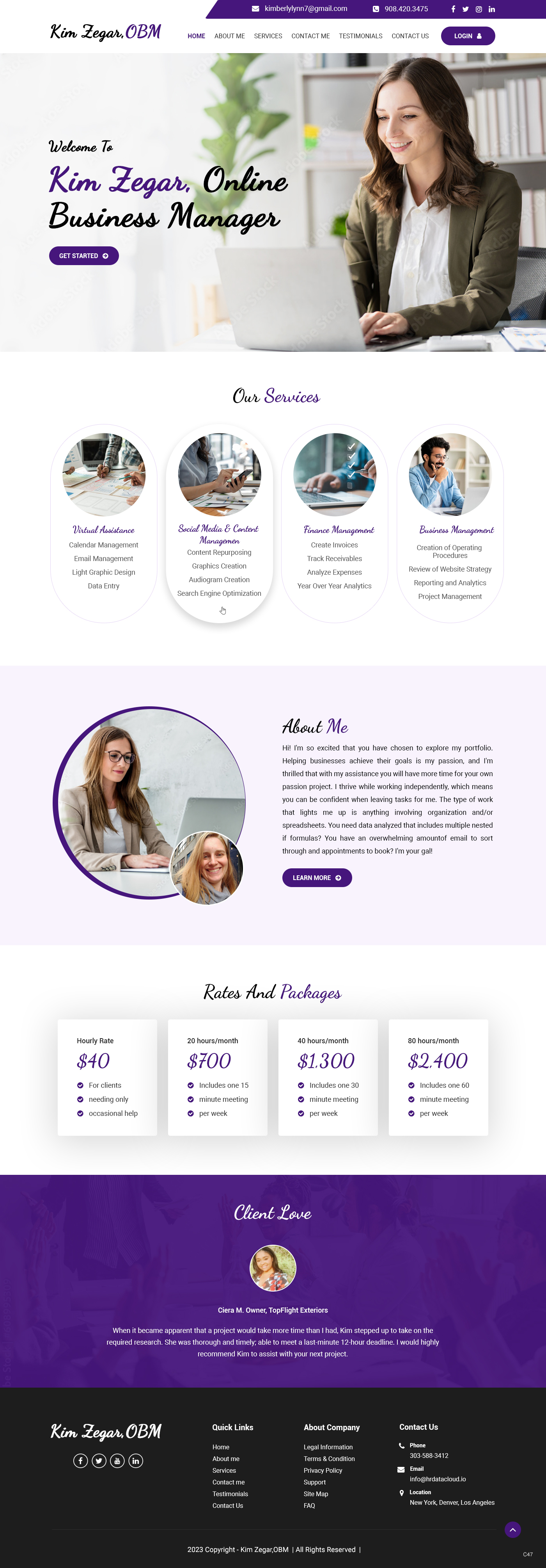 Web Design by pb for this project | Design #30835195
