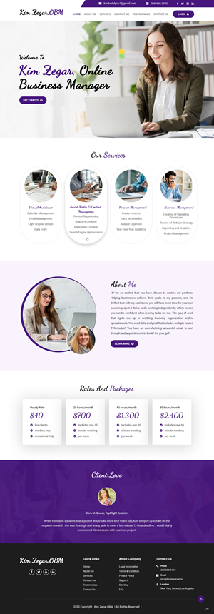 Web Design par pb pour ce projet | Design : #30835195