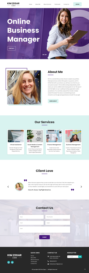 Web Design par pb pour ce projet | Design : #30844549