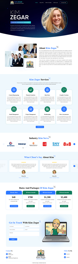 Web Design by Sbss for this project | Design: #30834429