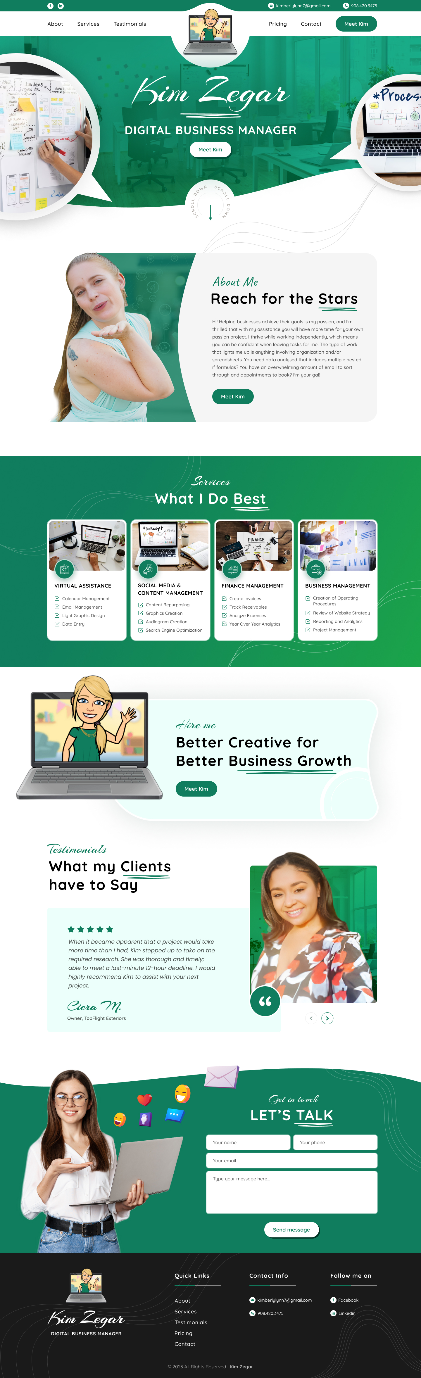 Web Design by *mary for this project | Design #30839137