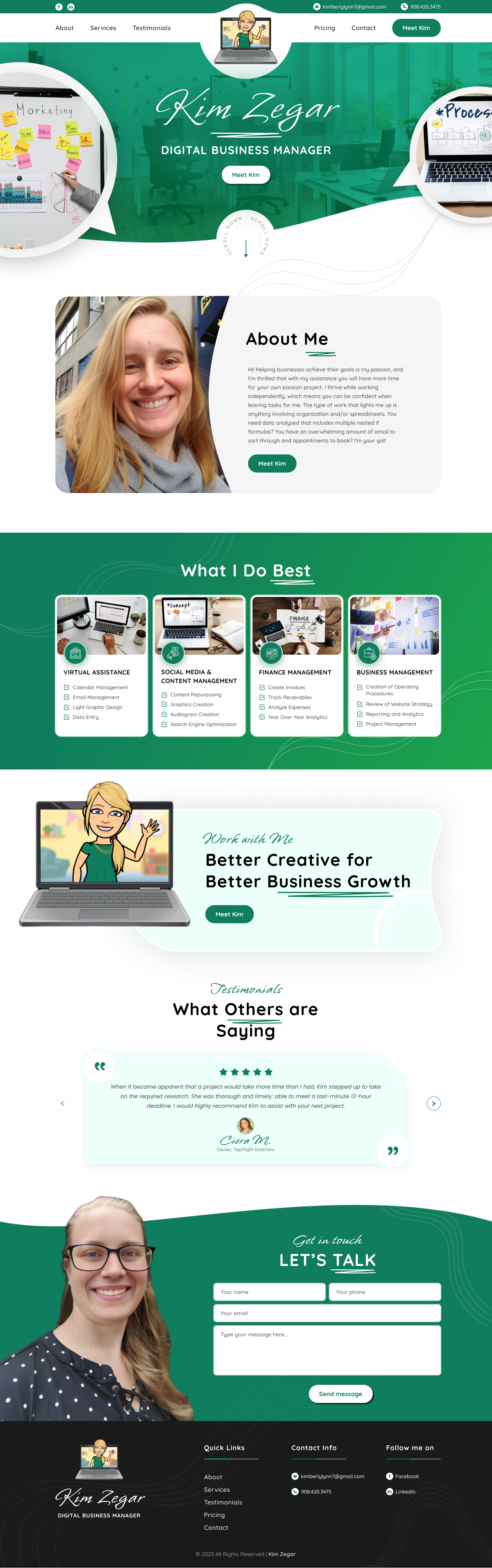 Web Design by *mary for this project | Design #30860941