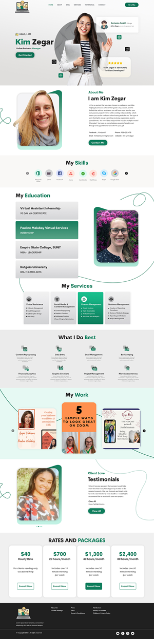 Web Design by creative.bugs for this project | Design: #30843059