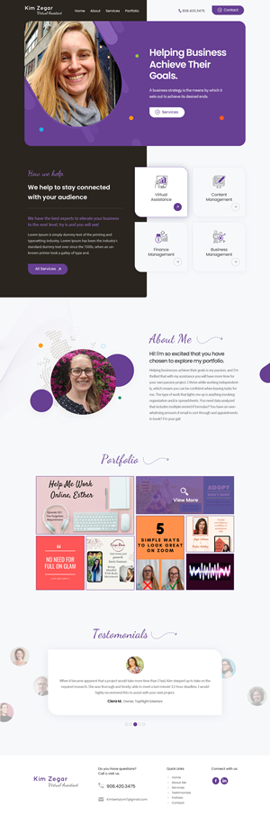 Web Design by Shijo John for this project | Design: #30837606