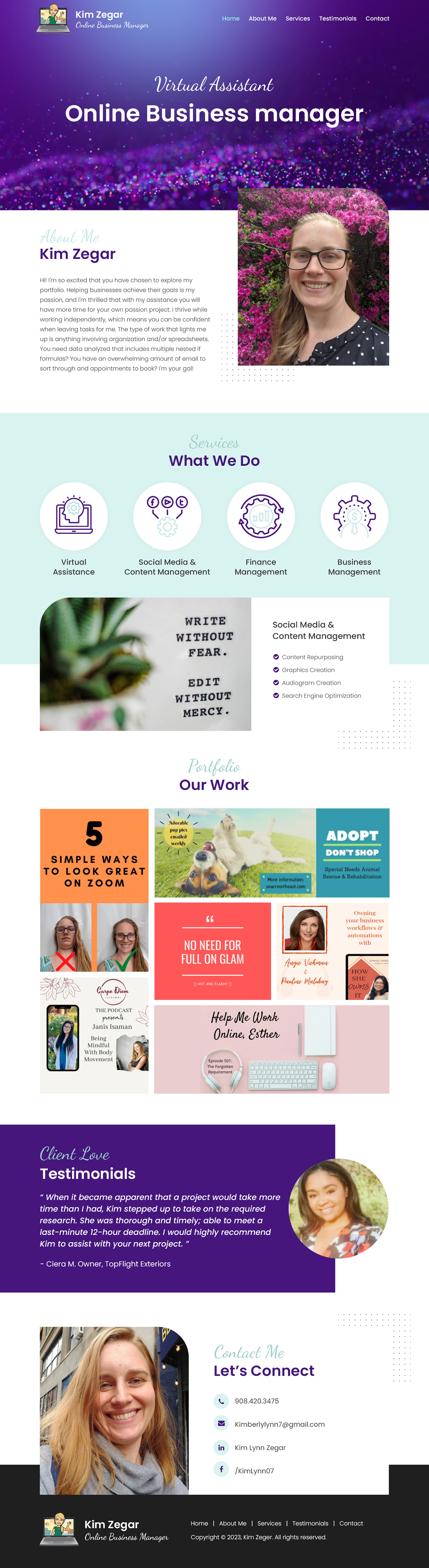 Web Design by Starlyn DS for this project | Design #30842306