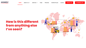 Web-Design von ed_scenery für Honest FulPhilment Ltd | Design: #30861544