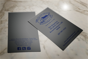 The Clam Shack Business Card | Business Card Design by MT