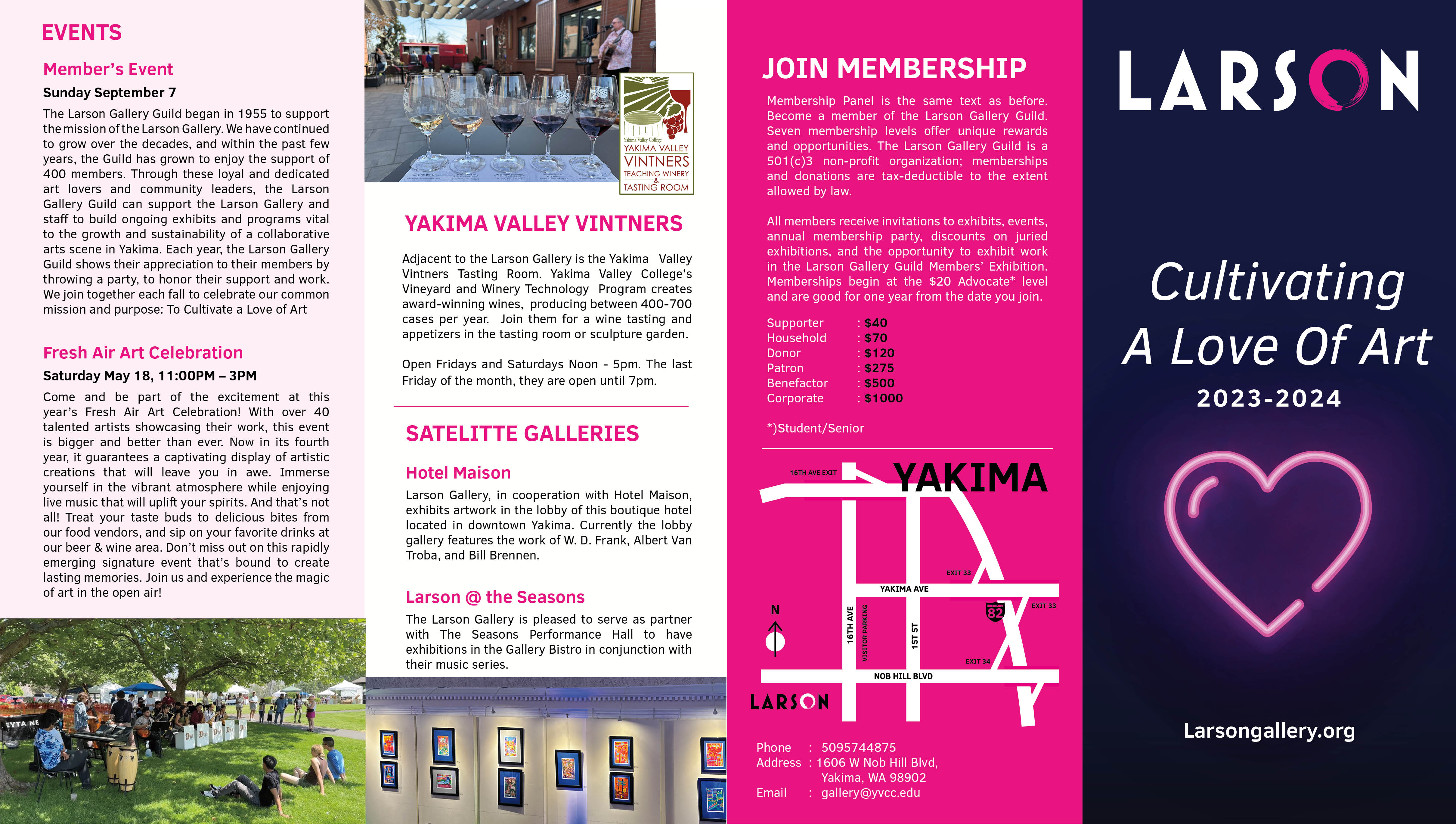 Flyer-Design von Ms Deejay für Larson Gallery | Design #30847061