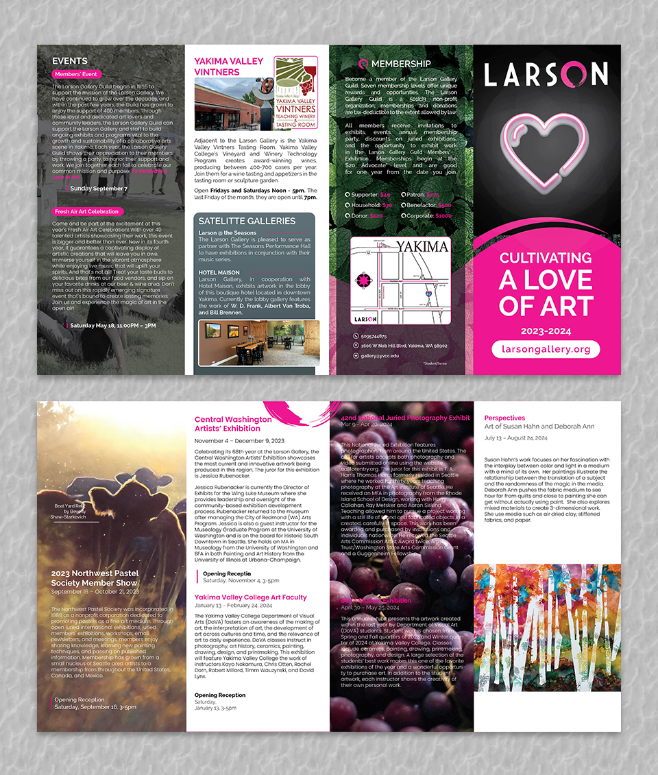 Flyer Design by YourLogoMaster for Larson Gallery | Design #30835293