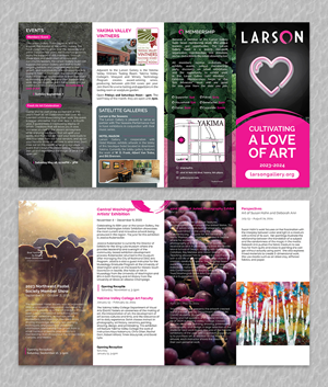 Flyer Design by YourLogoMaster for Larson Gallery | Design: #30835293