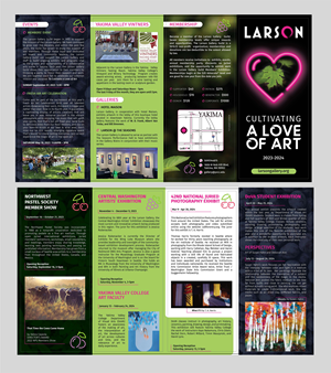 Flyer Design by Fine Graphics House for Larson Gallery | Design: #30861806