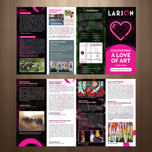Flyer Design by GraphicsGuru for Larson Gallery | Design: #30837354