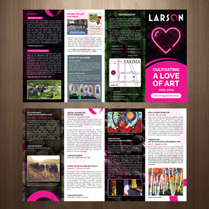 Flyer Design by GraphicsGuru for Larson Gallery | Design: #30837389