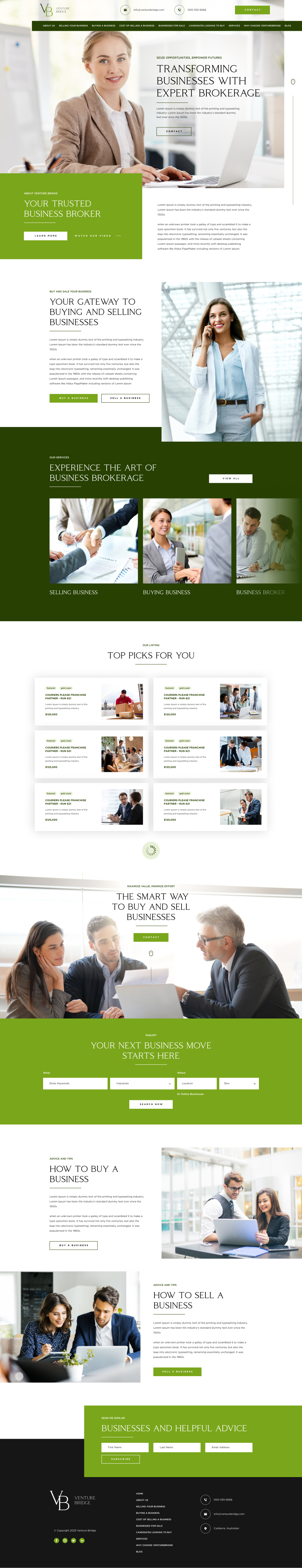 Web Design by Hafsa Fatymah for this project | Design #30843587