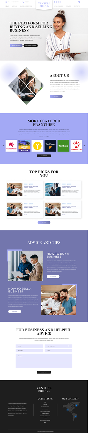 Web Design by Hafsa Fatymah for this project | Design #30844059