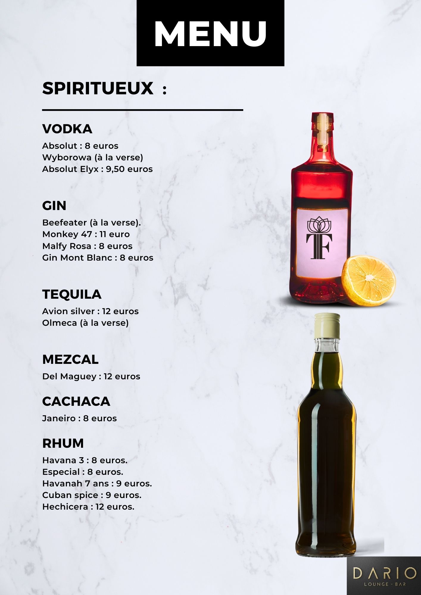 Menu Design by DGdinesh for this project | Design #30839397