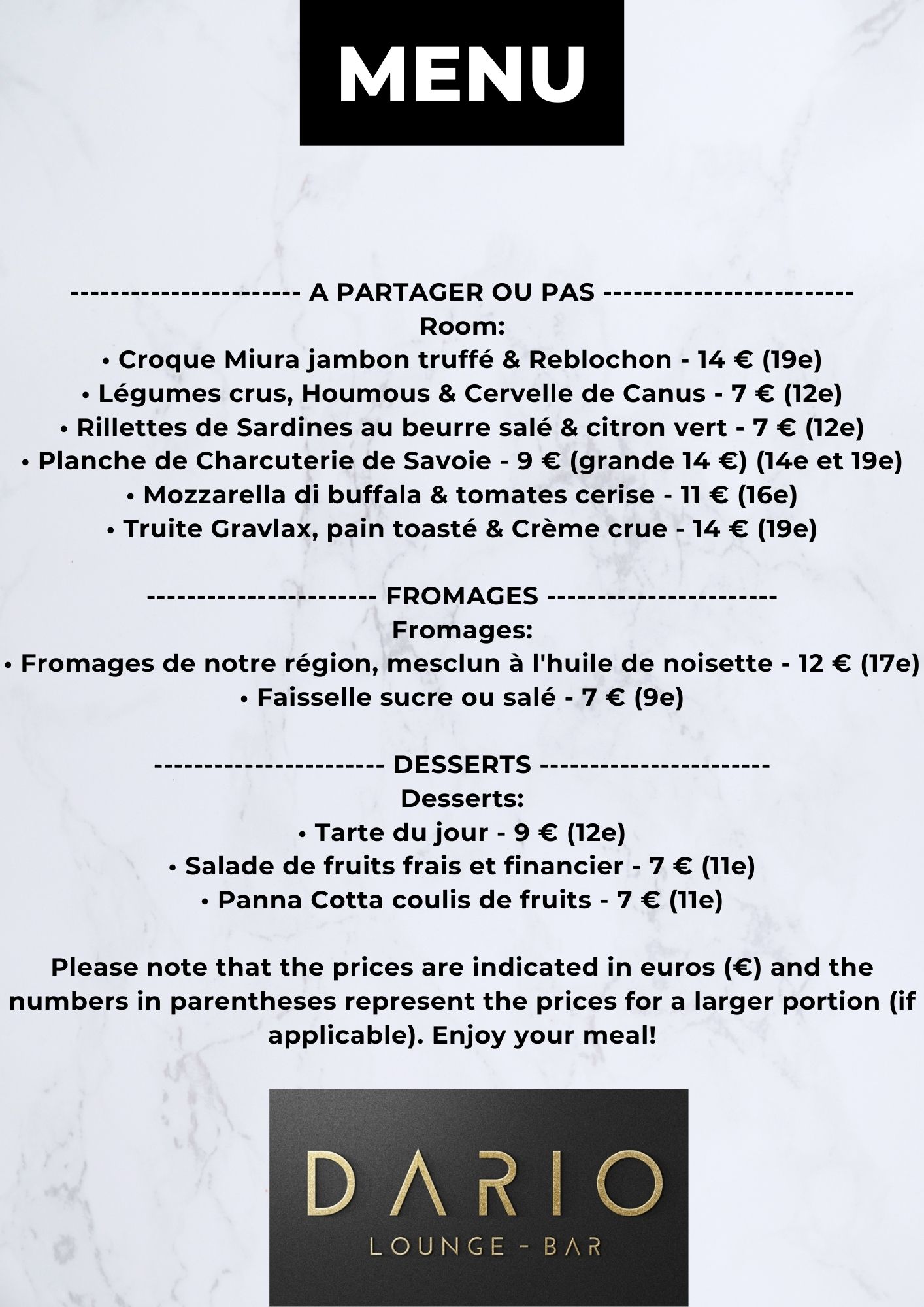 Menu Design by DGdinesh for this project | Design #30839398