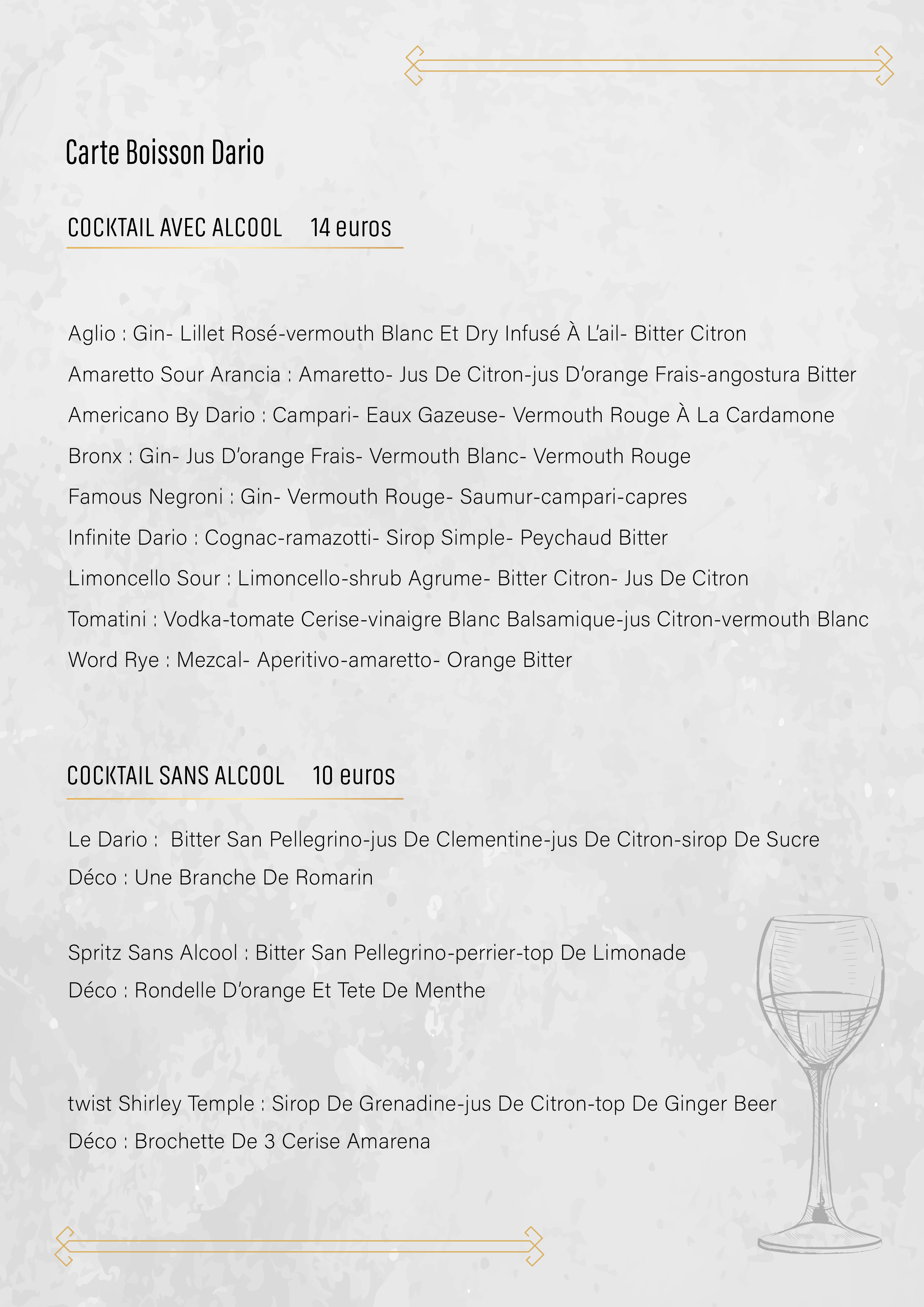 Menu Design by enjoycreativeco for this project | Design #30837272