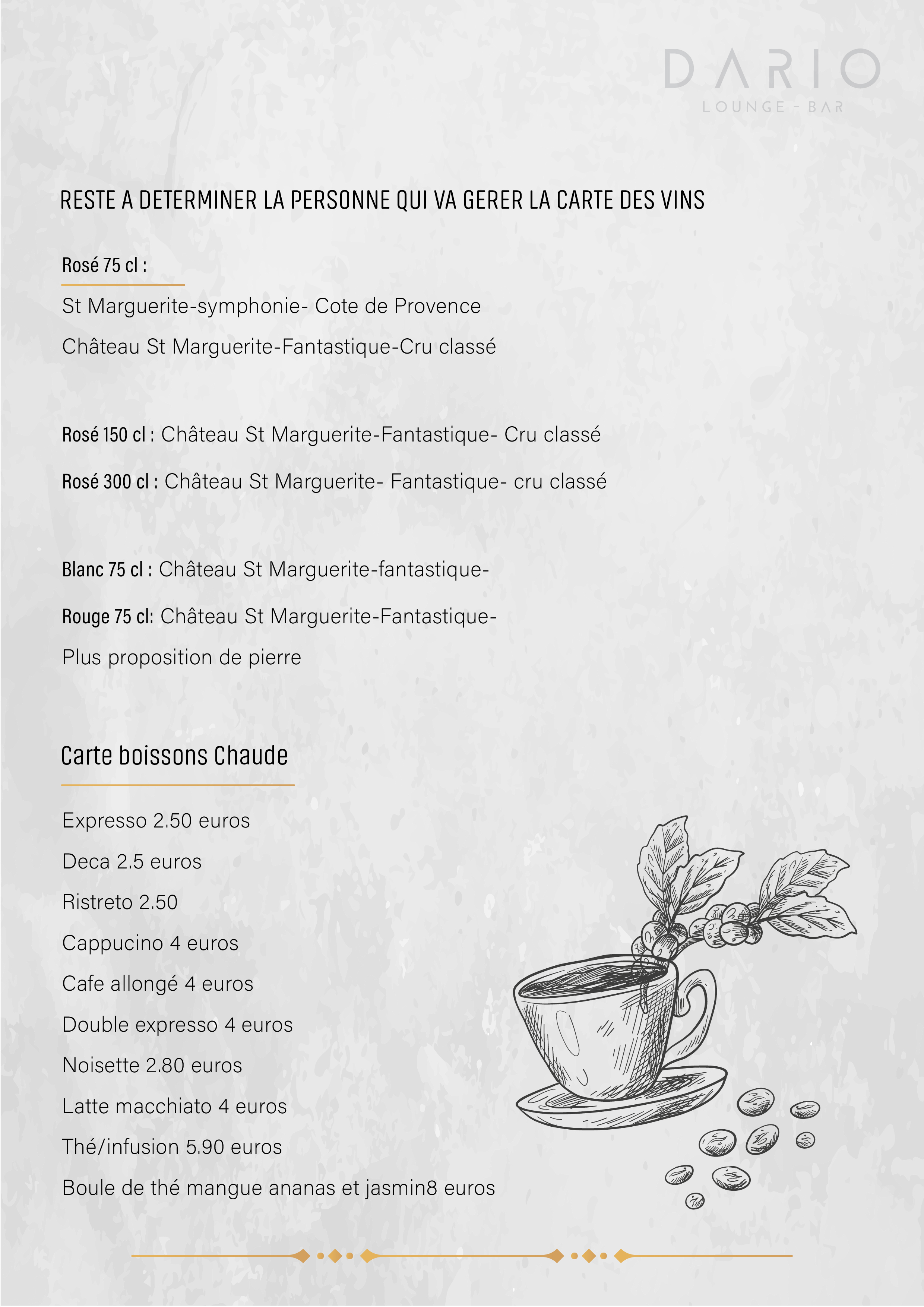 Menu Design by enjoycreativeco for this project | Design #30841834