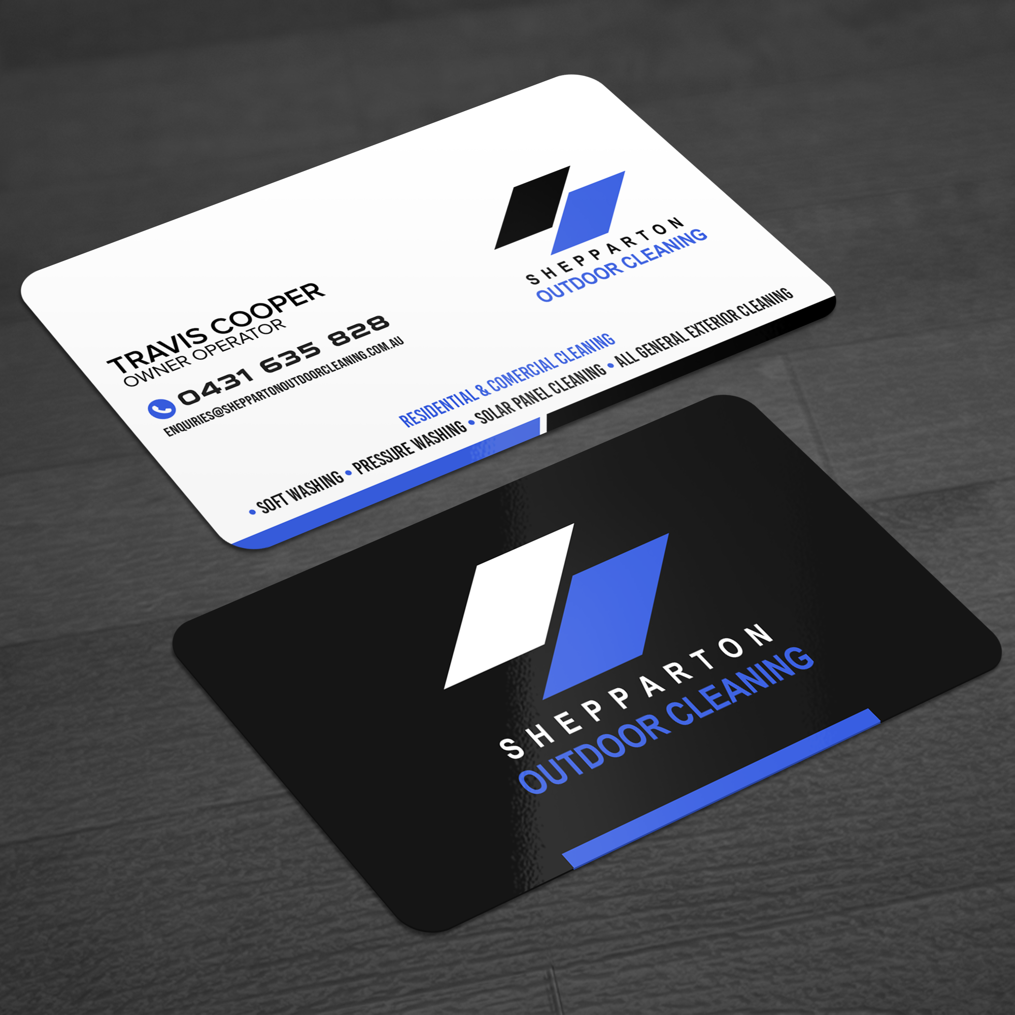 Business Card Design by WellDesign for Shepparton Outdoor Cleaning | Design #30836286