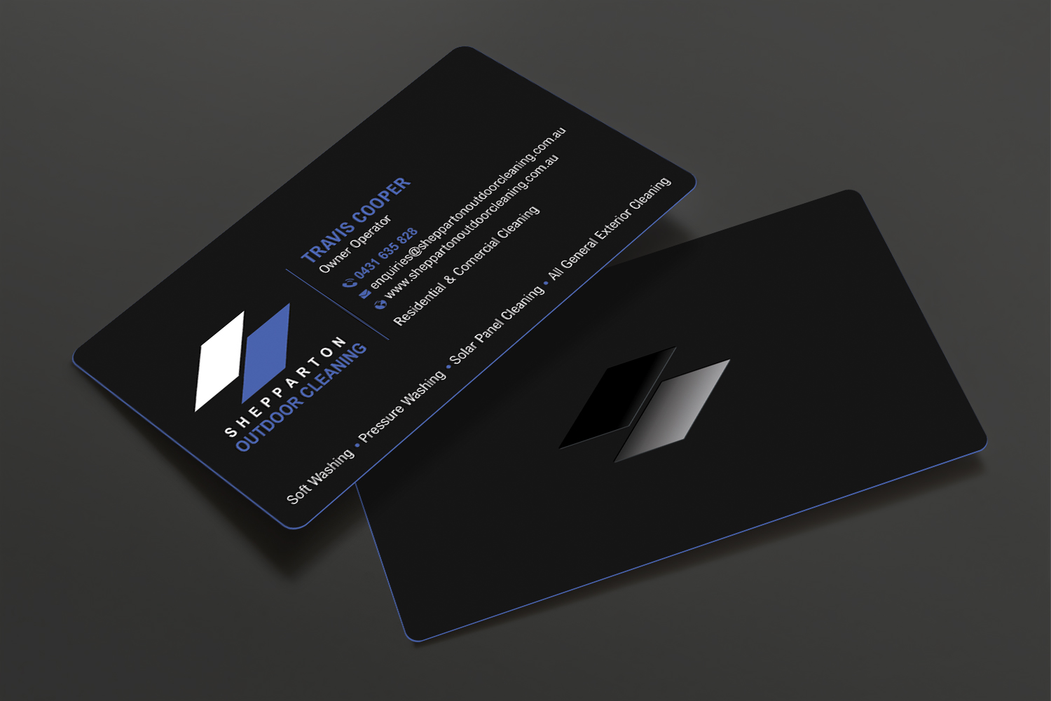 Business Card Design by DesignShout for Shepparton Outdoor Cleaning | Design #30838792