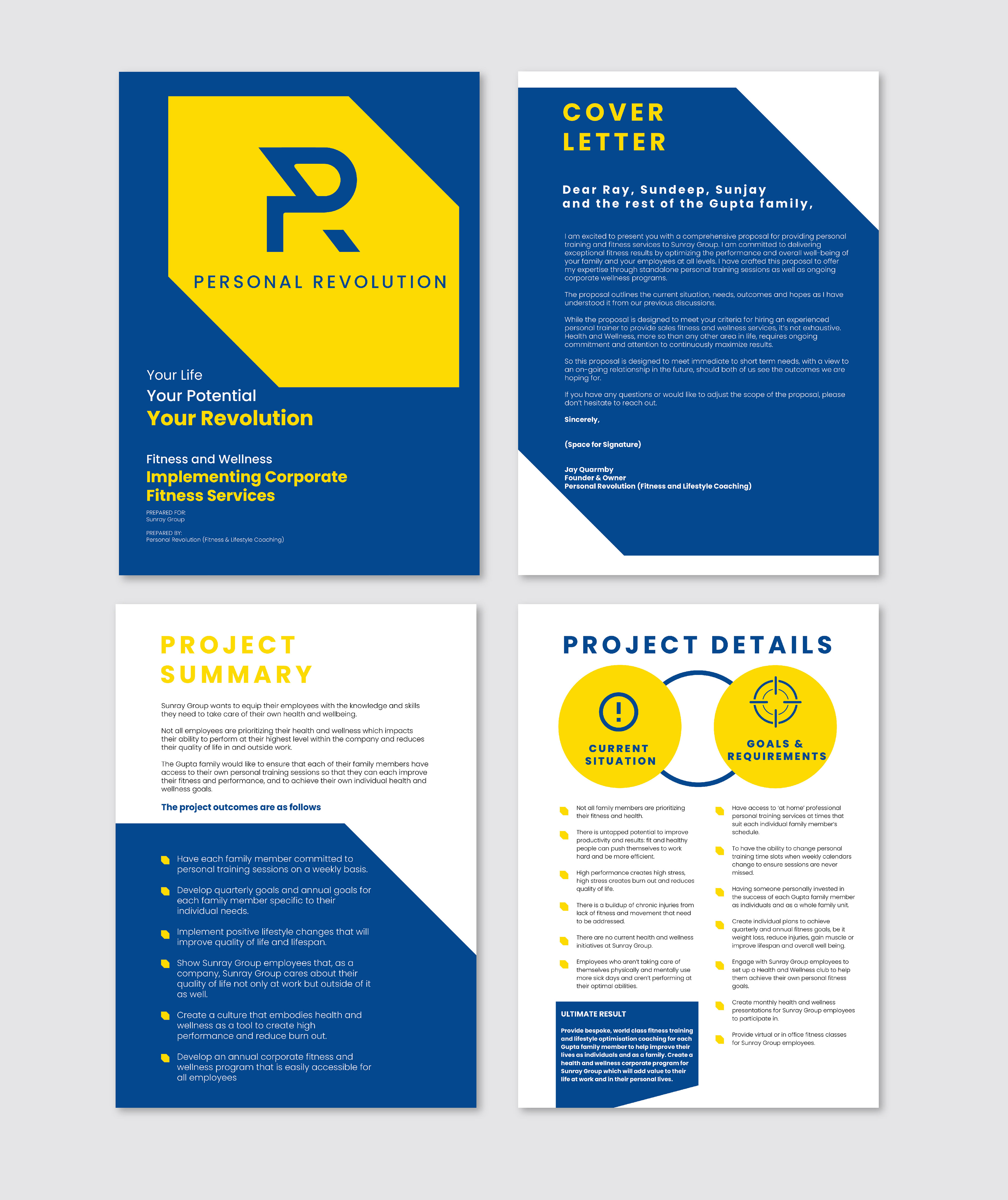 Brochure Design by emoblack989 for Personal Revolution | Design #30841173