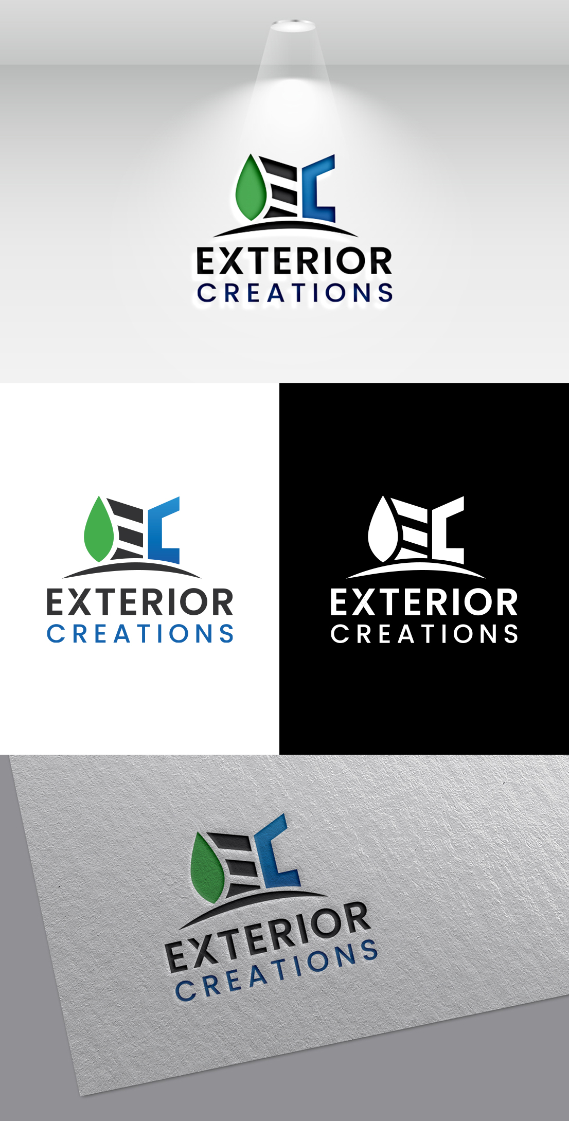 Logo Design by Creative-Vect-Art for exterior creations | Design #30843499