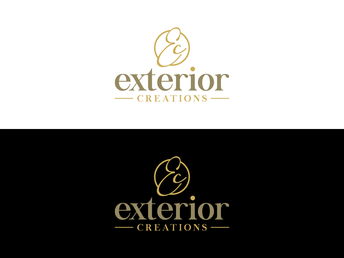 Logo Design by 439 Creations for exterior creations | Design #30841745