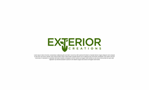 Logo Design by FransiskaDesign for exterior creations | Design: #30864487