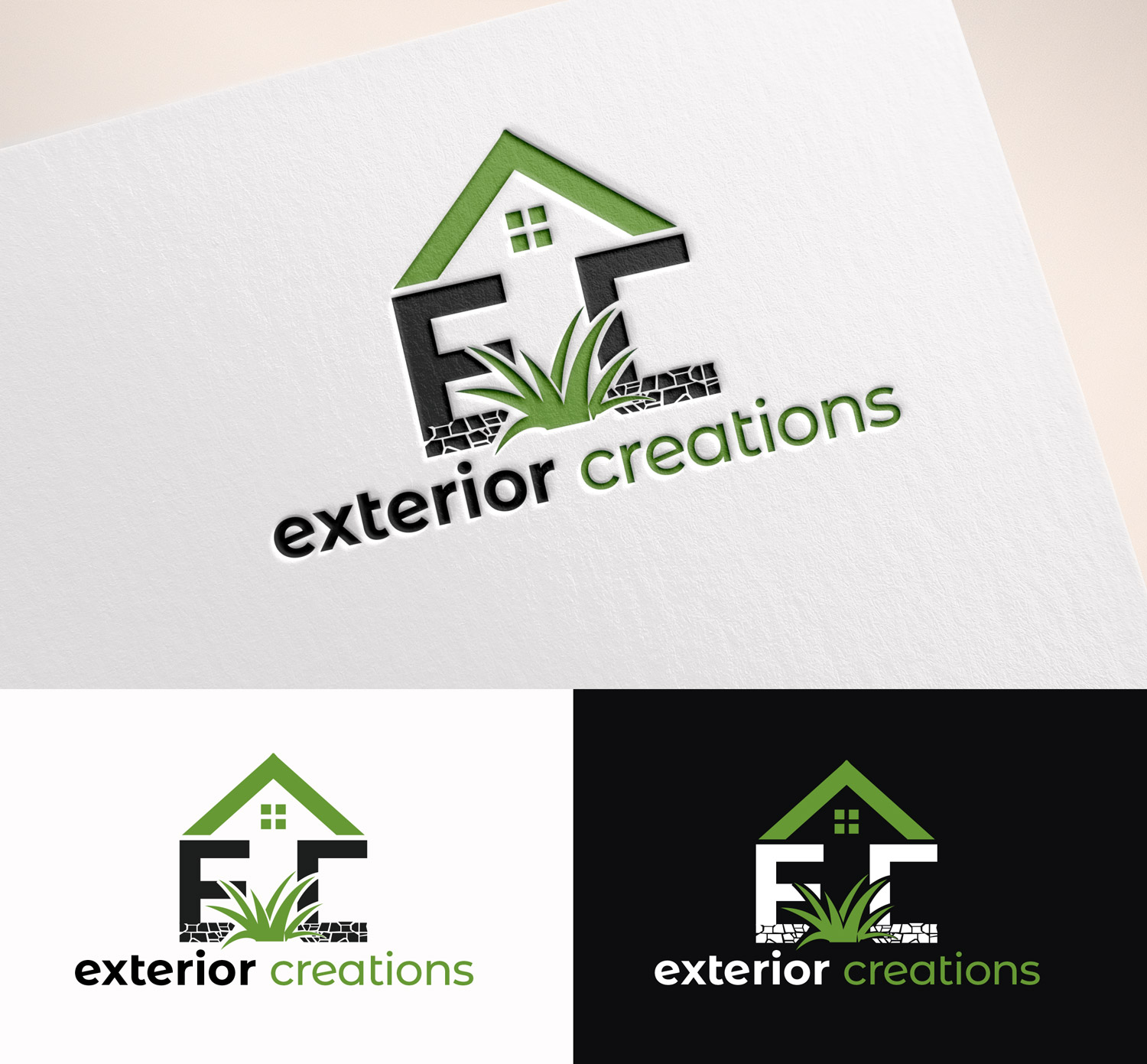 Logo Design by M Art & Design for exterior creations | Design #30844775