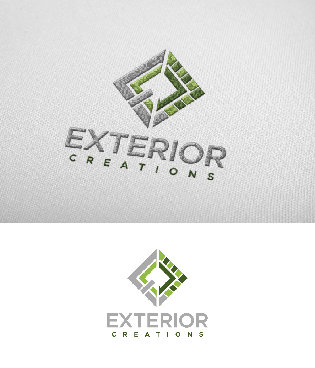 Logo Design by fly  design for exterior creations | Design #30849902