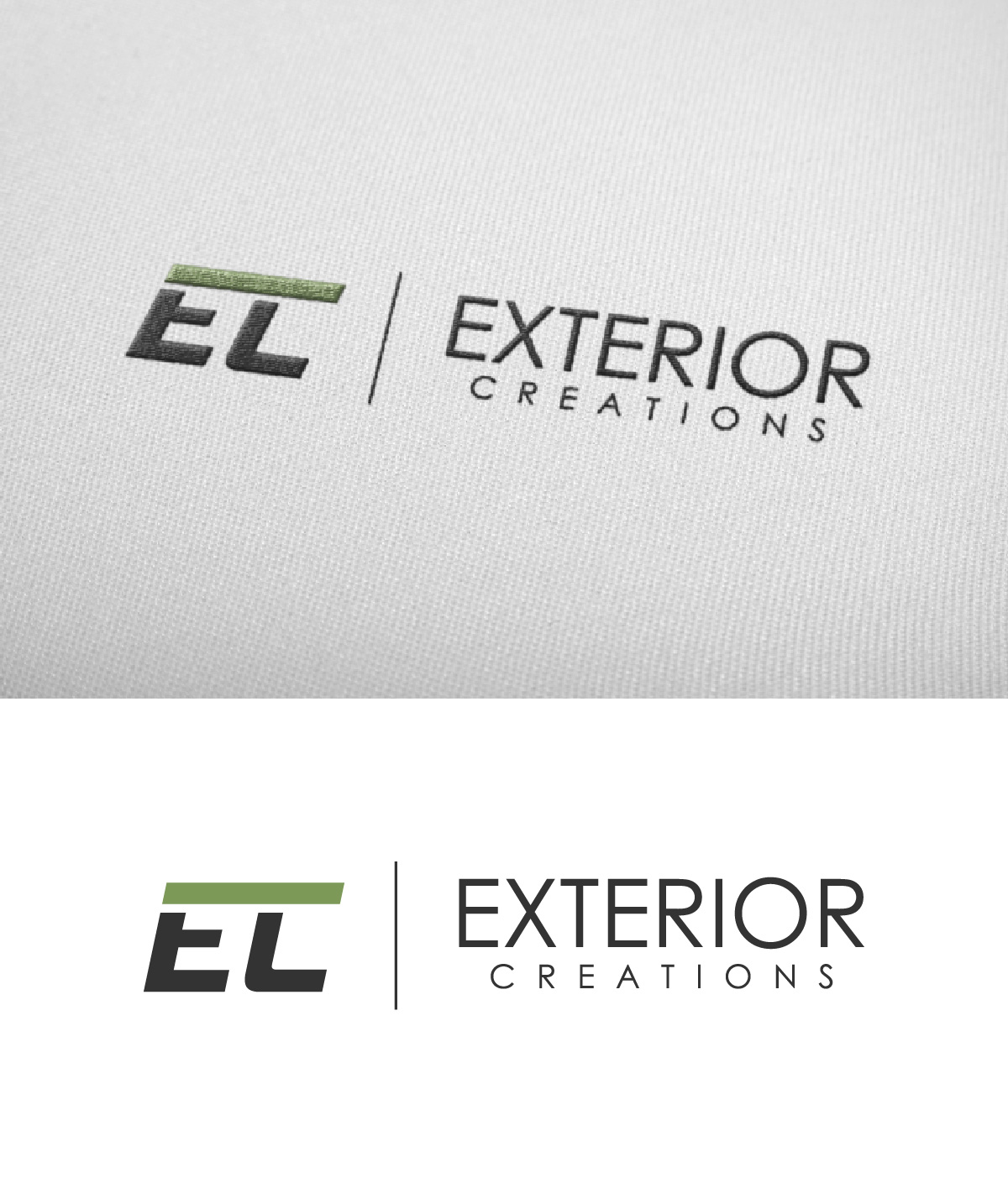 Logo Design by fly  design for exterior creations | Design #30849903