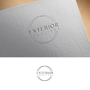 Logo Design by fly  design for exterior creations | Design: #30850362